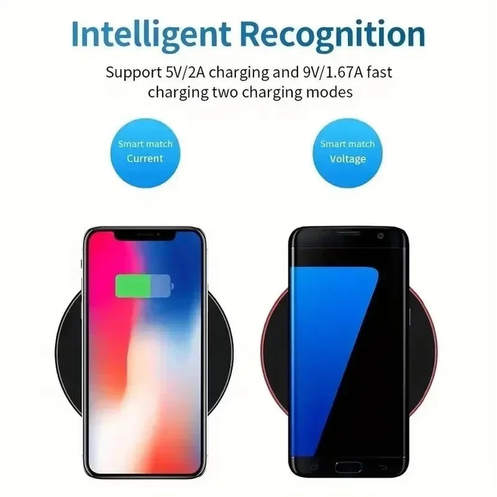60W Wireless Charger Fast Charge Pad for iPhone 16 15 14 Pro Max Samsung Galaxy S24 S23 S22 S20 Xiaomi Wireless Charging Station